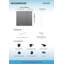 Pharmacie à DEL avec miroir anti-buée, stérilisateur à brosse à dents UV, prises de courant intégrées, rangement intelligent et éclairage réglable-115284392-115284389