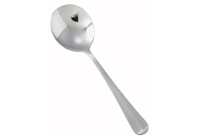 Lafayette Stainless-Steel Bouillon Spoon, Heavyweight, 7" (12 Pack) (Set of 12) Winco