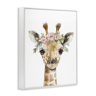  Pépinière, girafe, estampe numérique par LSR Design Studio