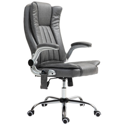 HOMCOM High Back Vibration Massage Office Chair