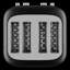 Grille-pain 4 tranches KitchenAid, noir mat-101772643