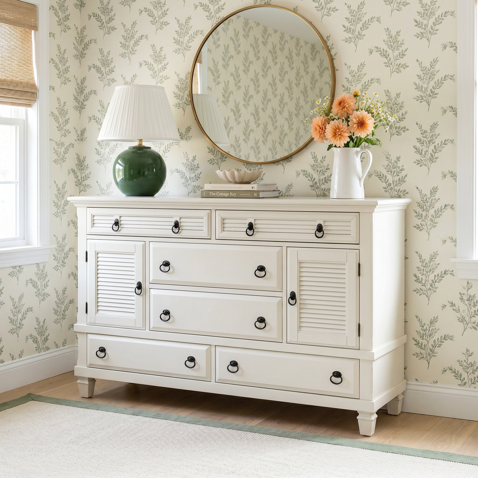Gleda 62" Pine Dresser