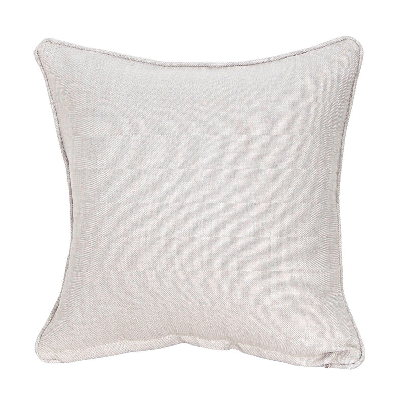 Meliha Square Cushion, Natural