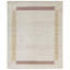 Gabbeh Hand-Knotted High-Quality Ivory Area Rug