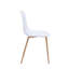 Plastic Dining Chairs with Iron Legs-701854117