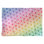 Récapitulatif de coton de 18 po hexagonals triangles
