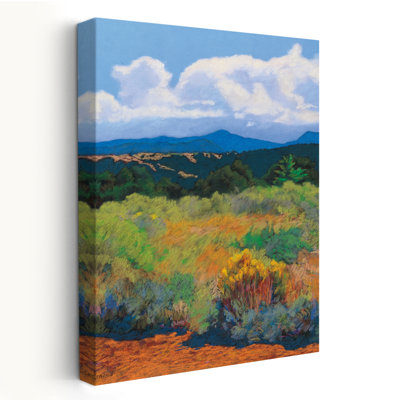 Distant Hills - Paysages, montagnes, nuages, art du sud-ouest
