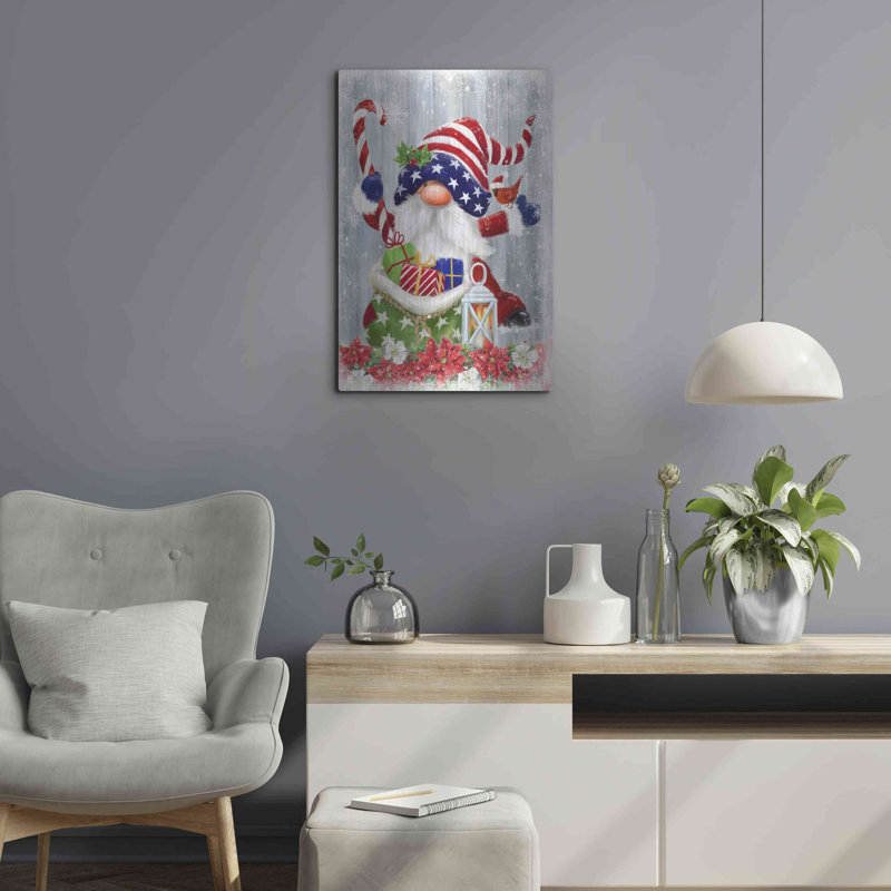«American Christmas Gnome» par Makiko, H 24 po x l 16 po