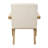 Uttermost Blakely White Dining Arm Chair