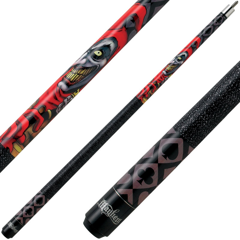 Action Mayhem 21.0 oz Black Stained Maple Pool Cue