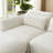 6 - Piece Wool Boucle Fabric Upholstered Sectional Sofa Couch Tight Back With Pillow-1226672979