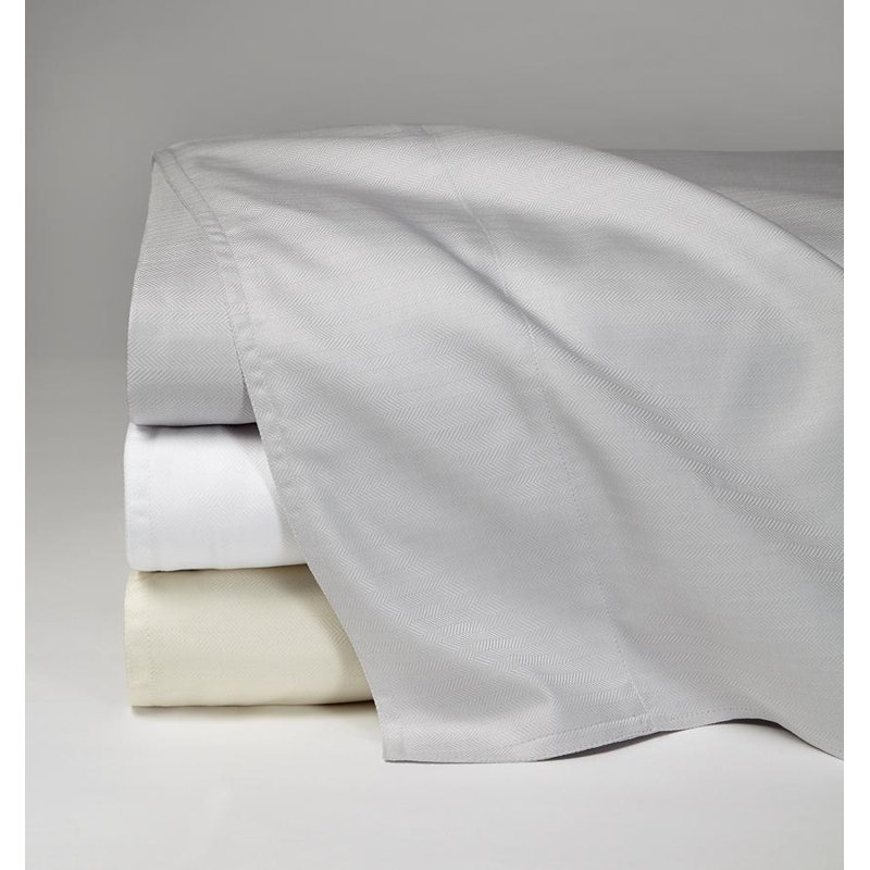 Tesoro Percale Flat Sheet, Full/Queen Flat Sheet, White