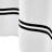 Striped Shower Curtain with Snap-in Liner, No Hooks Needed-1099468562