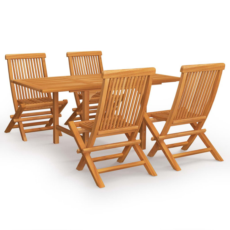 Maxille Rectangular 4 - Person 160Cm Long Dining Set