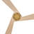 Hinkley Sculpt 60" Integrated LED Smart Ceiling Fan w/ HIRO remote-118745464-118745465