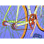 Green Spokes Print by Sue Graef-71200197-71200198