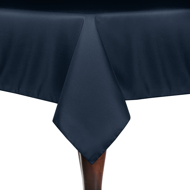 Latitude Run® - Polyester Linen Tablecloth, 72" x 72", Wedgewood, 3