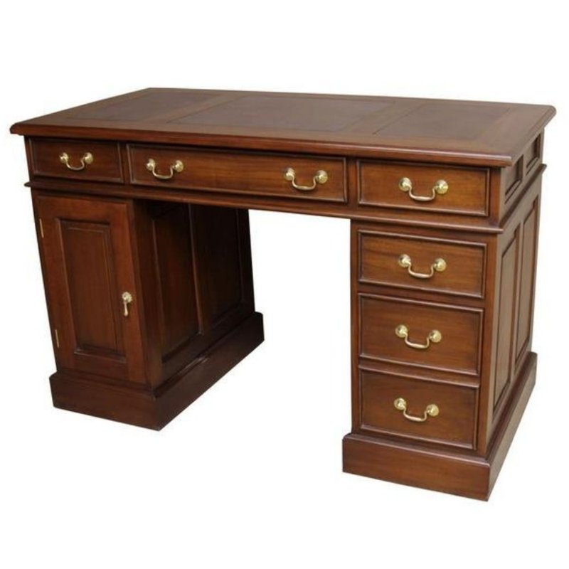 Solid Wood Executive Desk