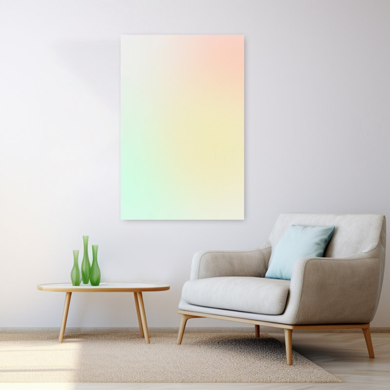 Luminous II, art abstrait contemporain, H 48 po x l 32 po