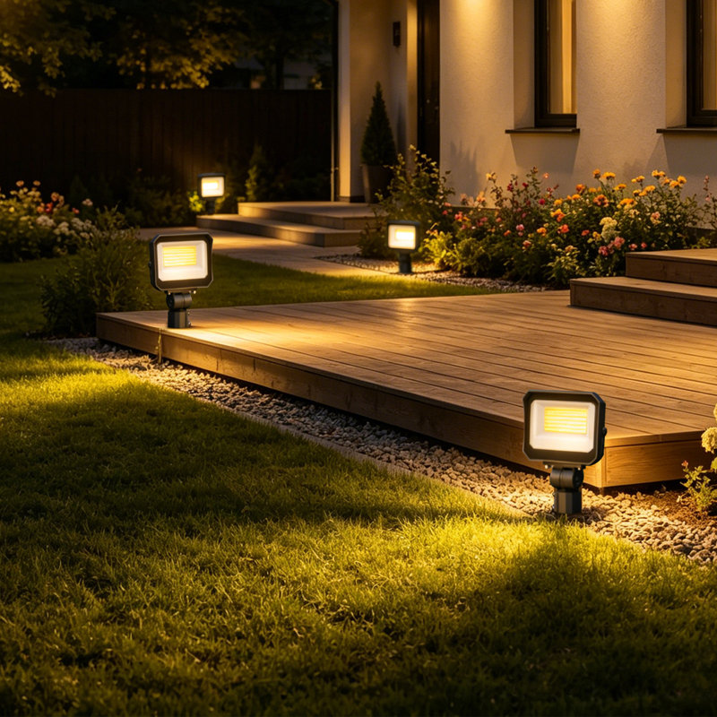 1 projecteur DEL bronze à intensité variable 1 lumière 80 W/60 W/35 W avec fixation par emboîtement (lot de 1)