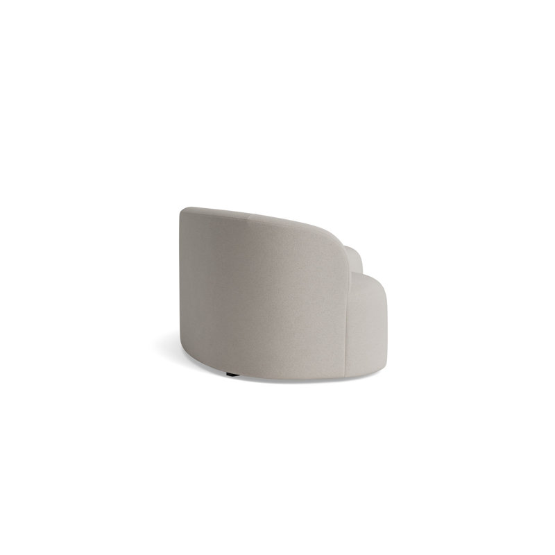 Sofia Left Arm Sofa, Performance Boucle - Dove Gray