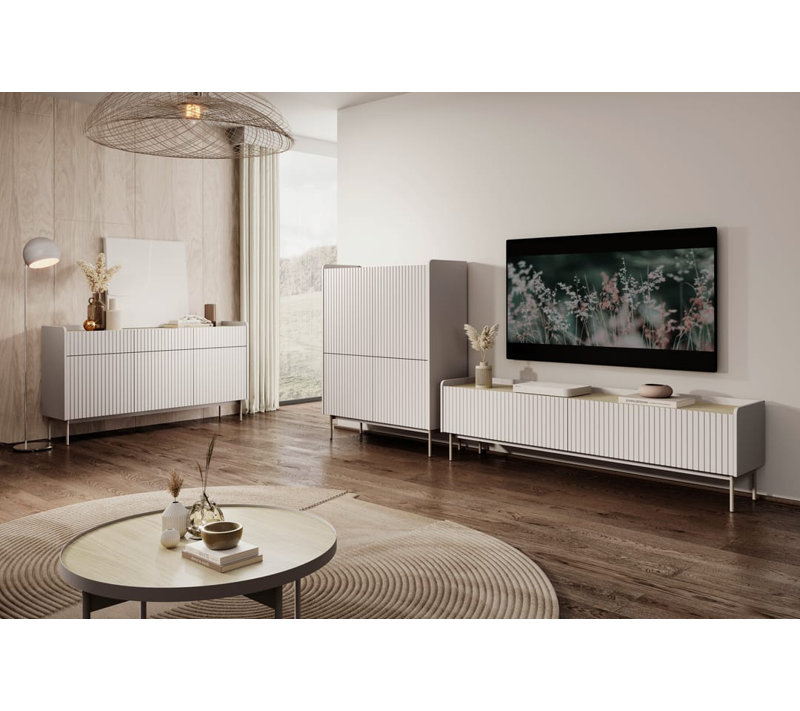 TV Stand for TVs up to 60", 50cm H x 181cm L x 38cm W