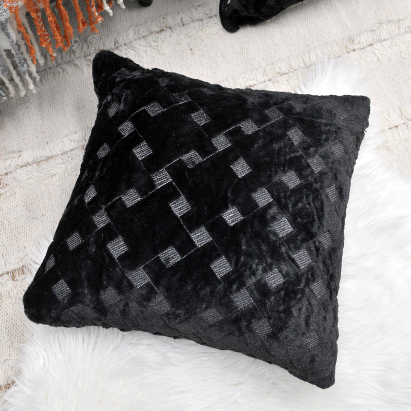 Housses de coussin Tatami, Noir