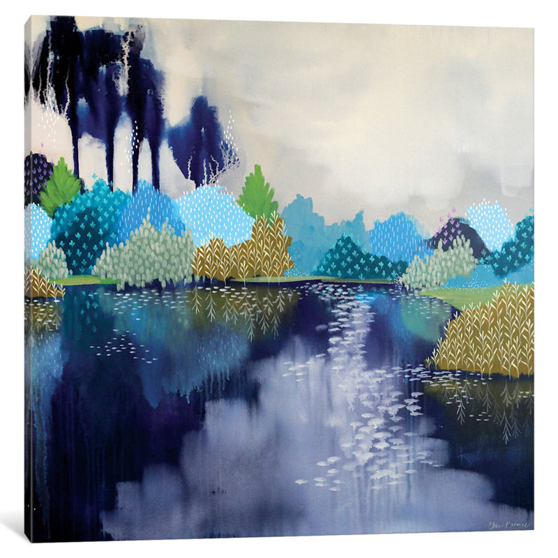 "The Hole Hole" par Clair Bremner, reproduction d'art graphique sur toile, H 26 po x l 26 po x P 1,5 po
