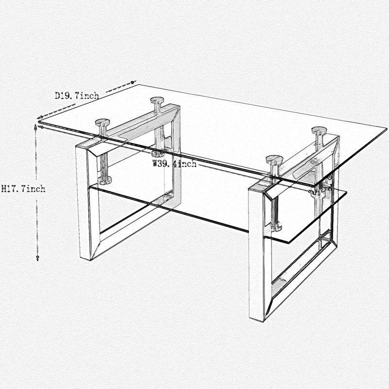 Table basse simple Marik