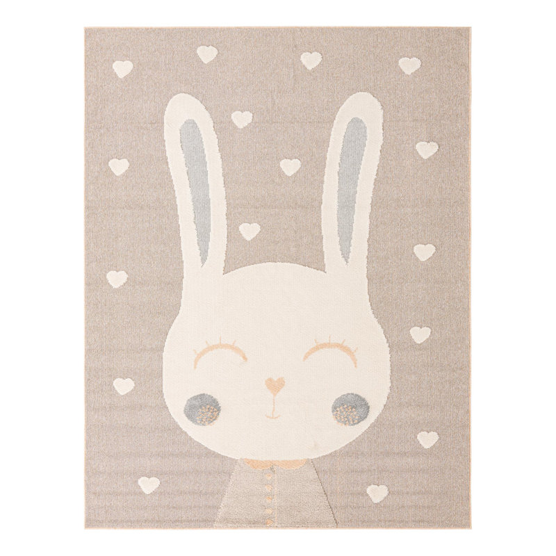 Tapis unique et fantaisiste pour enfants, Rectangle 7 pi 10 po x 10 pi