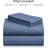 Luxclub 4 PC Oxford King Silky Soft Cooling Extra Deep Pocket Performance Sheet Set-123418290-123418263