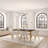 Lennon Solid Wood Solid Wood Top Four Leg Dining Set-93721179-93721182