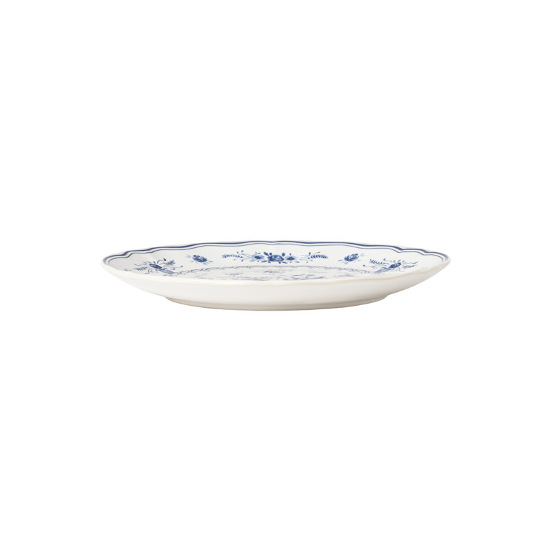Assiettes à salade vila, Blanc / bleu
