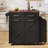47.2" Wide Kitchen Island With Drop Leaf And Freestanding Rack-826906553