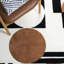 Antoni Handmade Wool Ivory/Black/Brown Rug-1396975815