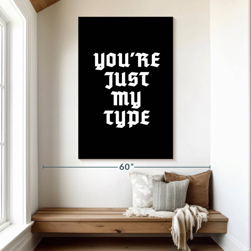 Tergel Just My Type, H 51 po x l 34 po