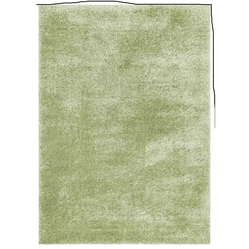 Solid Colour Shag Area Rug, Rectangle 80 x 150cm