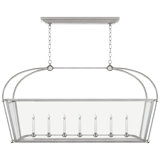 Chapman & Myers Riverside Large Linear Pendant