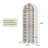 12-Tier Freestanding Shoe Rack Organizer with 36 Cubbies