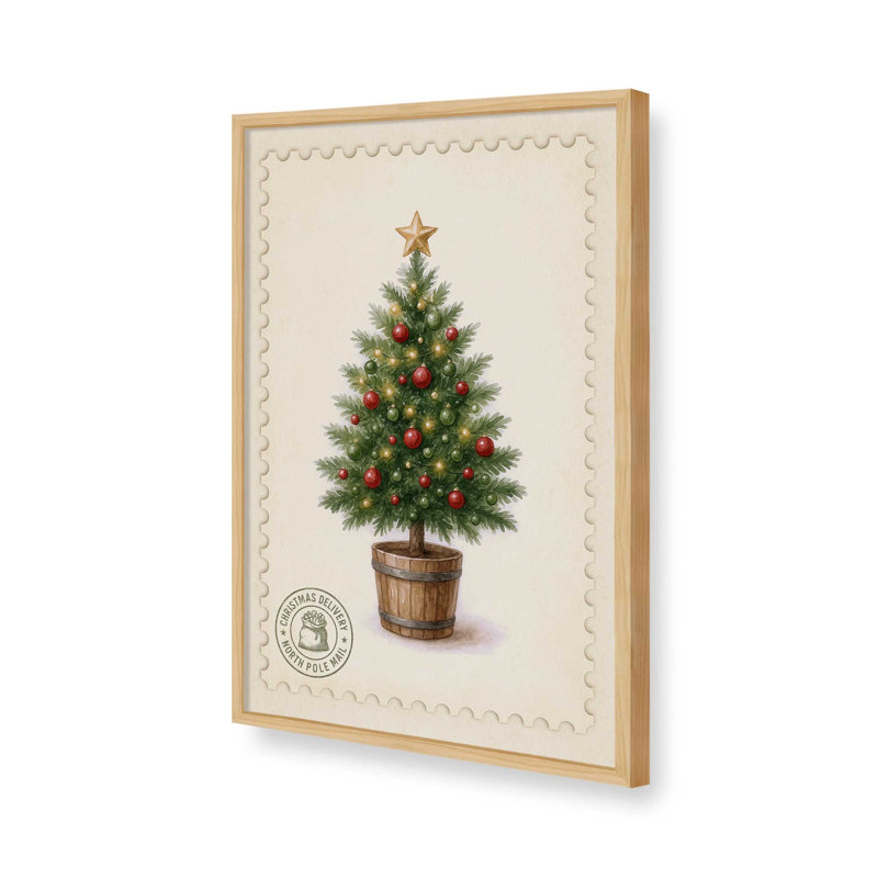 Evergreen Parcel, reproduction d'art, 18 po x 24 po, Érable américain