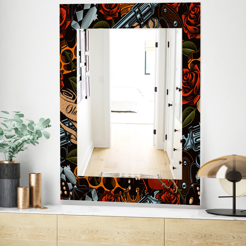 Miroir d'appoint Old School, H 39,4 po x l 29,5 po