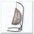 Hammock Chair Foldable Sturdy Frame Plush Cushion-891322474-891322473