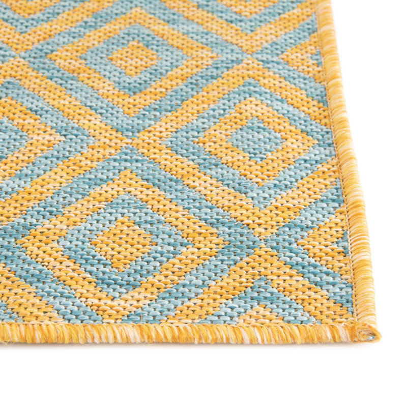 Jill Zarin Costa Rica Outdoor Rug, Rectangle 7'10" x 10'