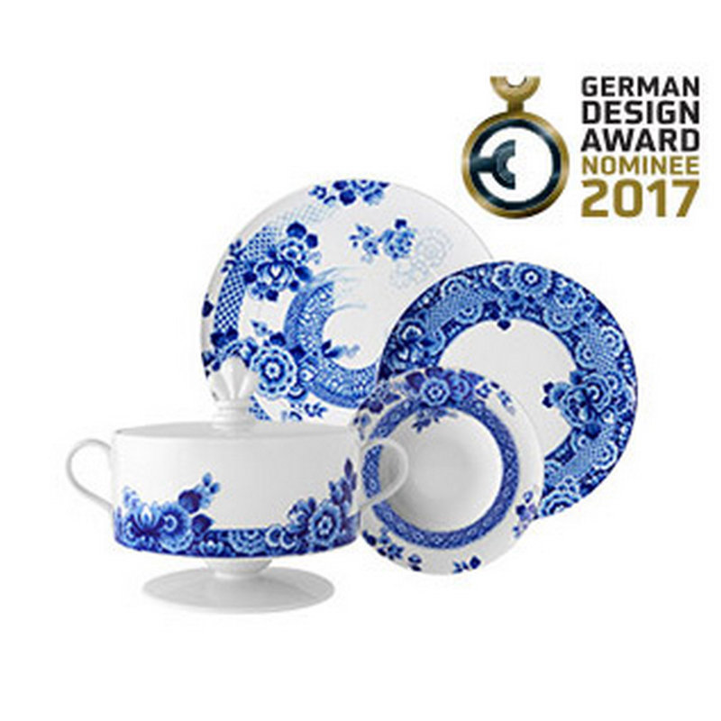 Blue Ming Porcelain Salad/Dessert Plate