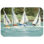 Planche à découper en verre caroline Sailboat
