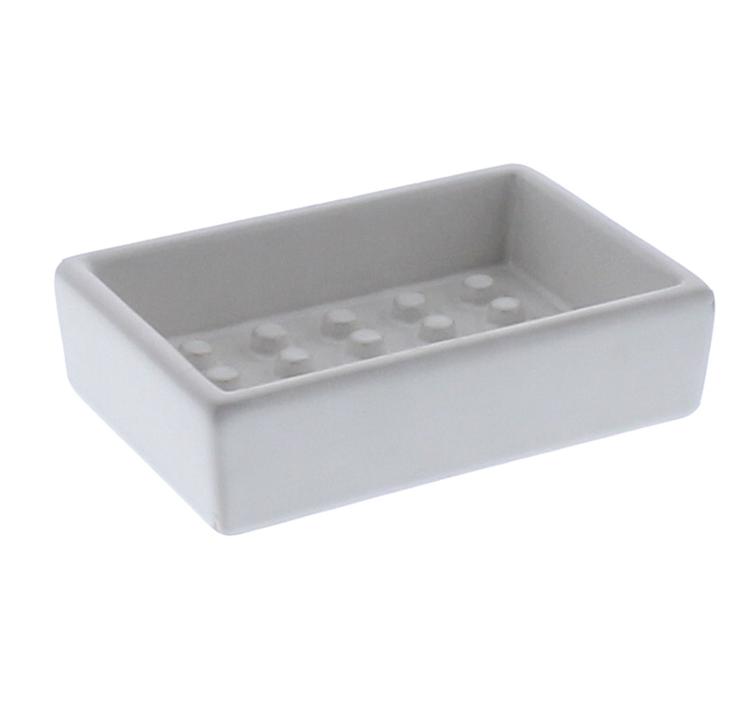 Pratolina Ceramic / Porcelain Soap Dish Ebern Designs