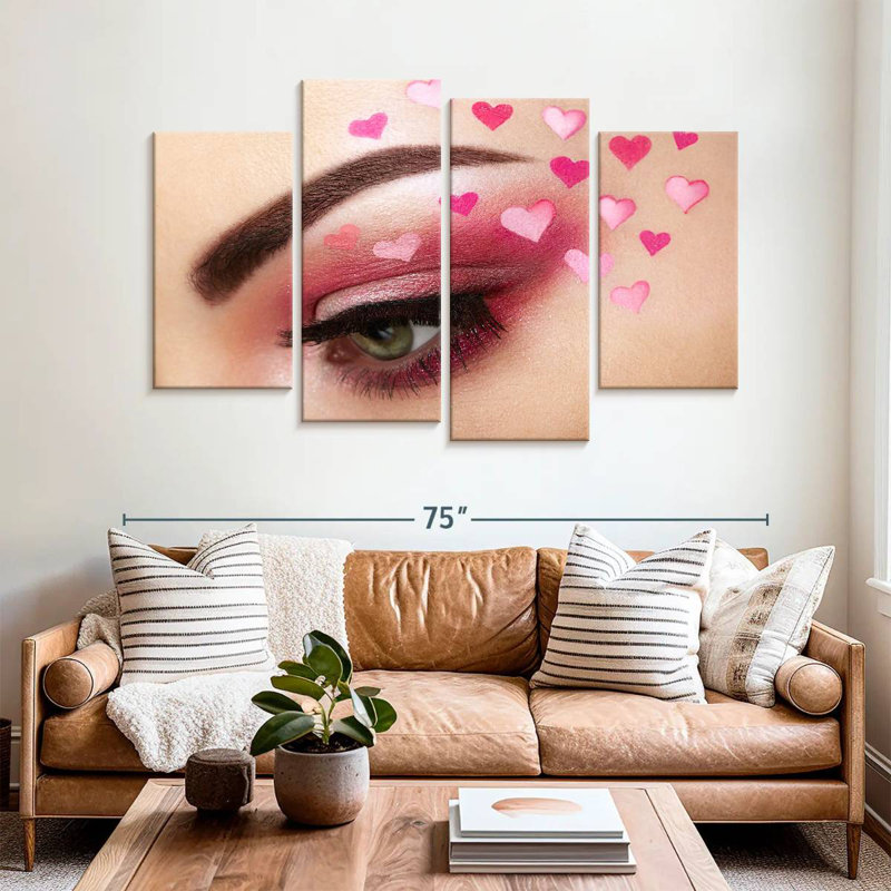 Maquillage pour les yeux Sh Sholworth, H 42 po x l 68 po