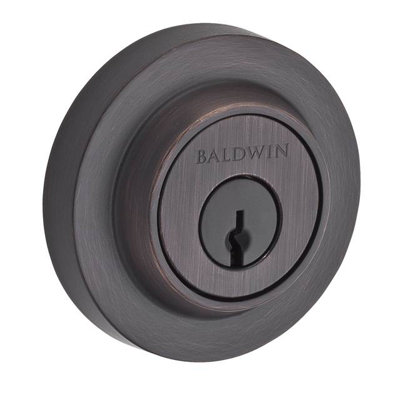 Contemporary Single Cylinder Deadbolt with Smartkey