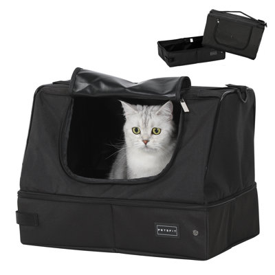 Emarosa Polyester Enclosed Litter Box