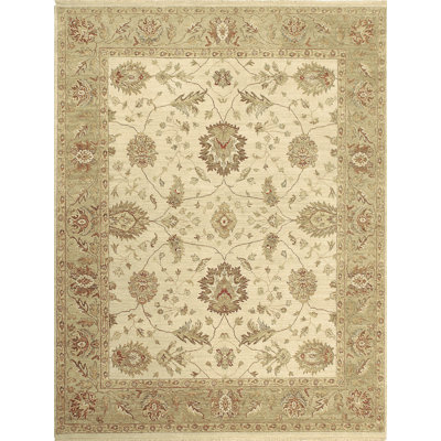 Hand Knotted Wool Oriental Indoor Rug